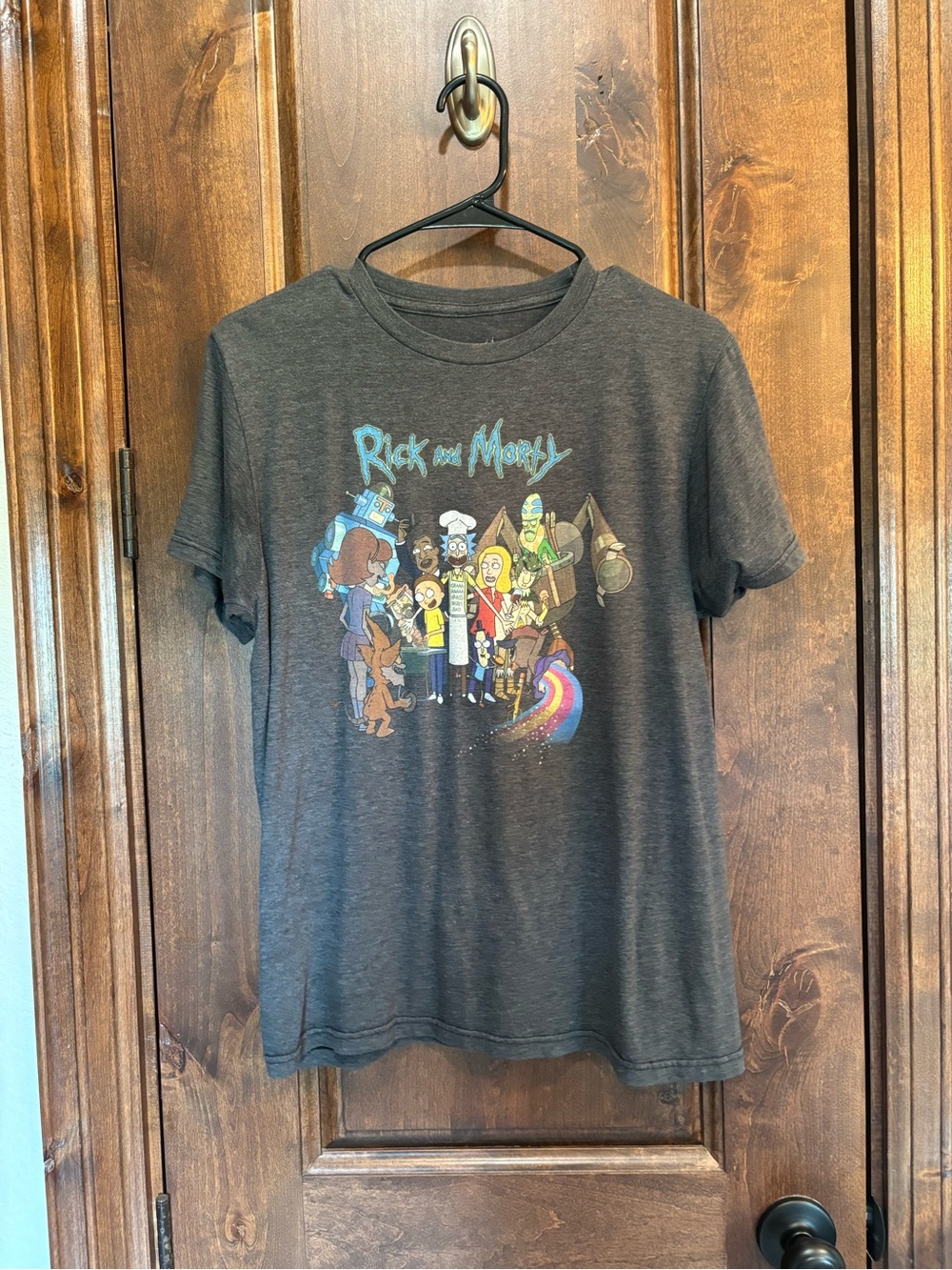 Rick and Morty Graphic Tee - Dark Gray